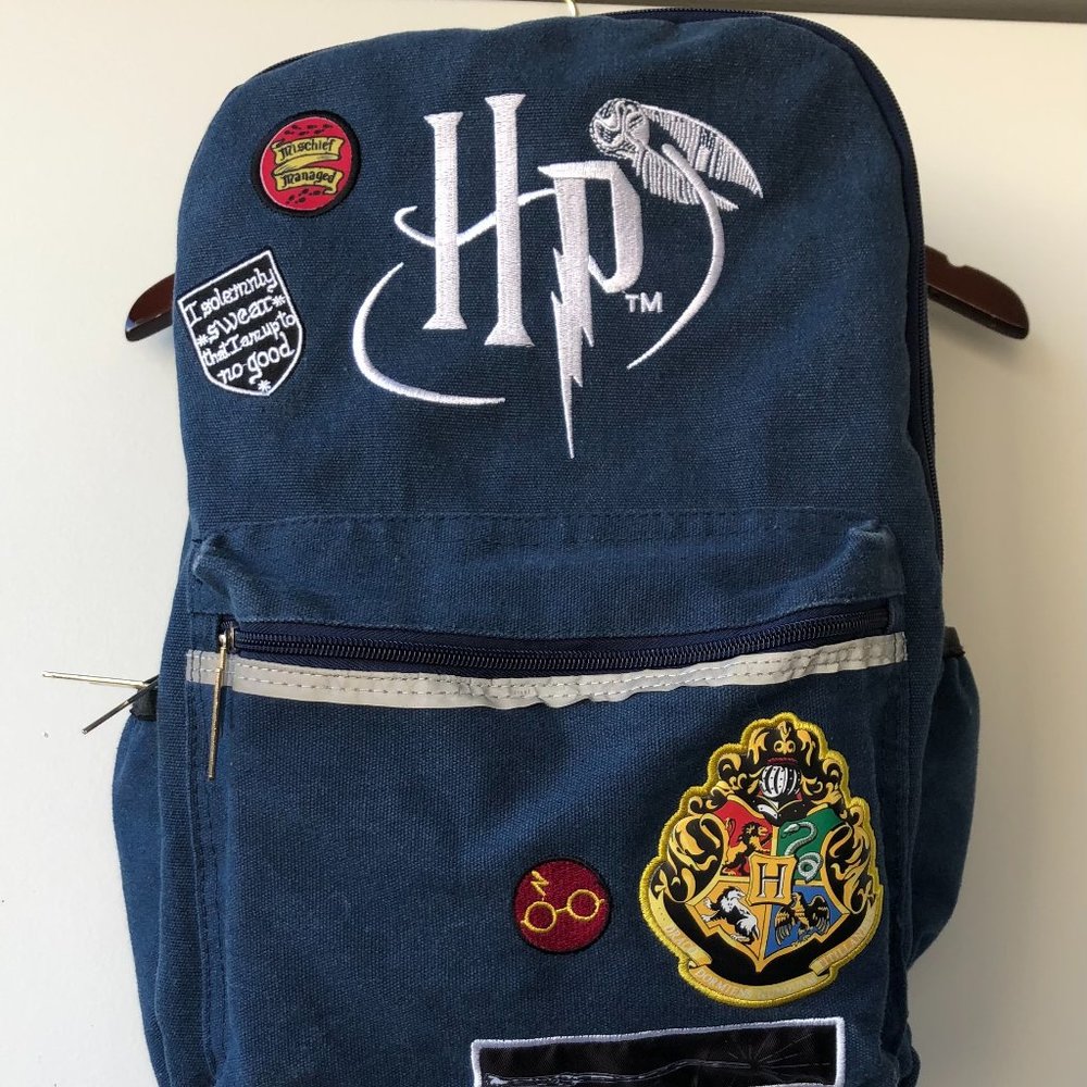 Harry Potter Chambray Patch Backpack